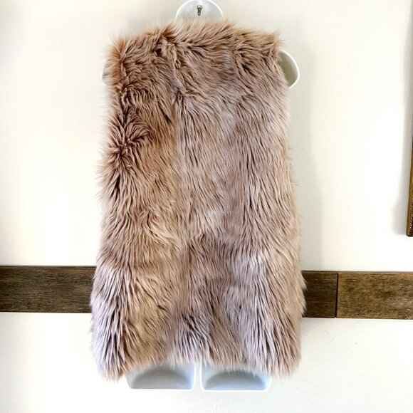 Dylan Faux Fur Vest L Champagne Warm Womens - Picture 5 of 8